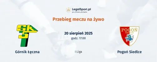 Przebieg Górnik Łęczna - Pogoń Siedlce