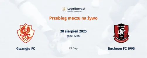 Przebieg Gwangju FC - Bucheon FC 1995
