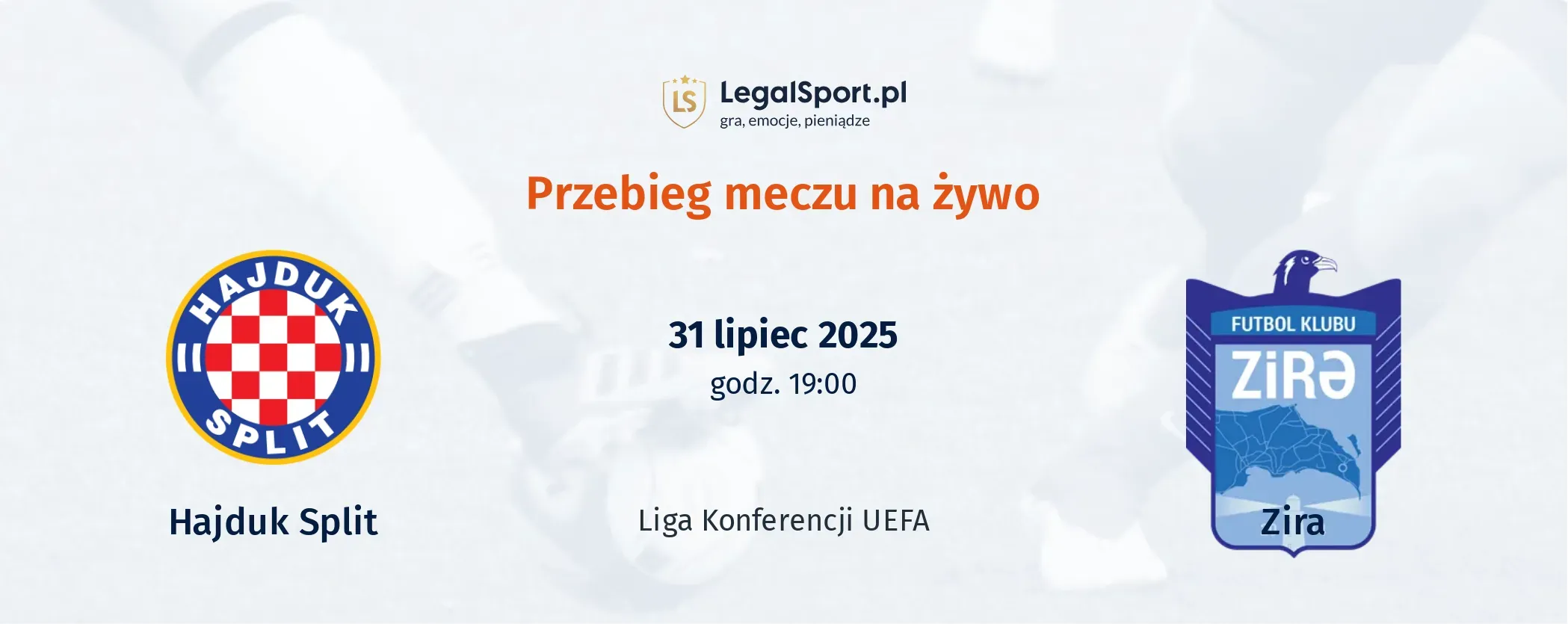 Przebieg Hajduk Split - Zira