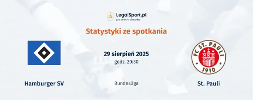 Statystyki Hamburger SV - FC St. Pauli