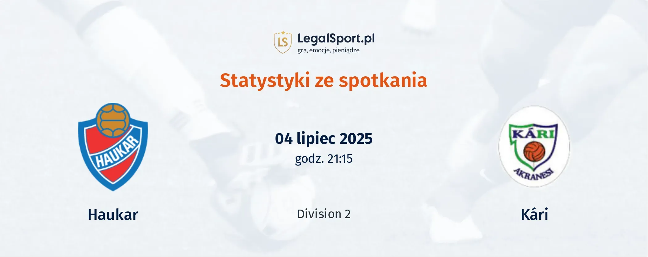 Statystyki Haukar - Kári