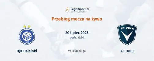 Przebieg HJK Helsinki - AC Oulu