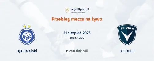 Przebieg HJK Helsinki - AC Oulu