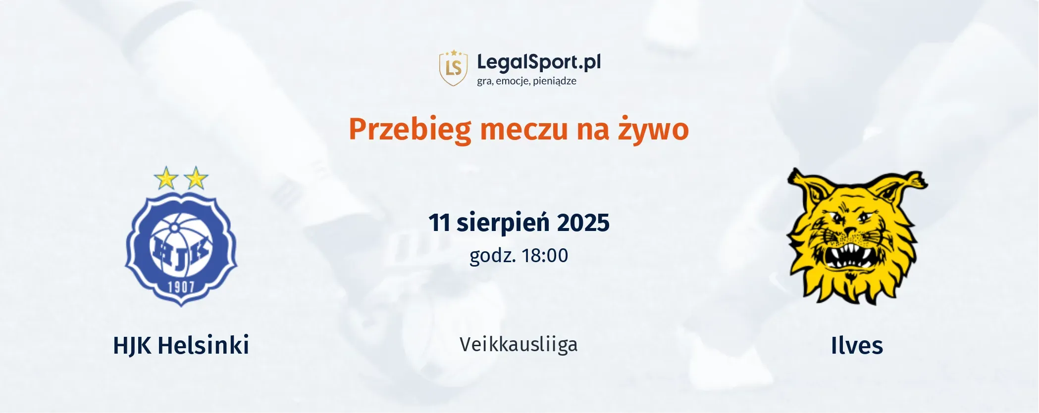 Przebieg HJK Helsinki - Ilves