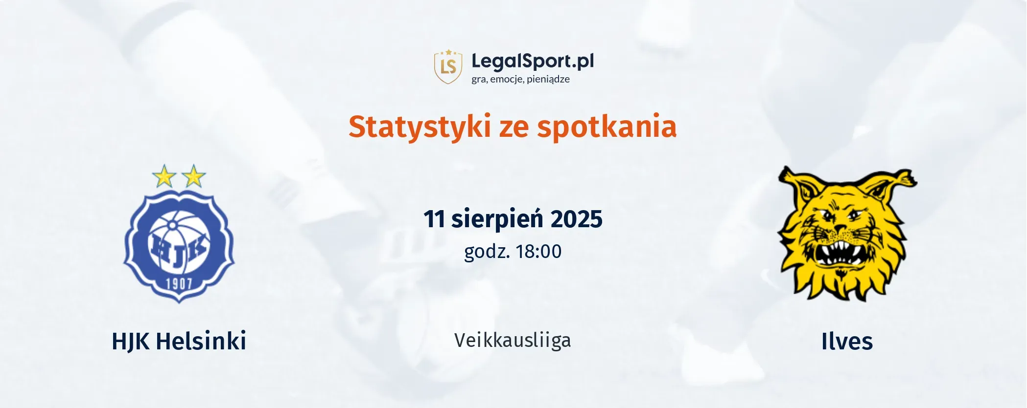 Statystyki HJK Helsinki - Ilves