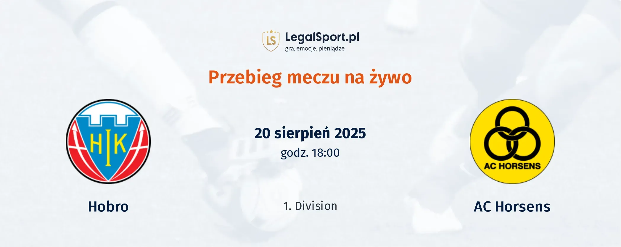 Przebieg Hobro - AC Horsens