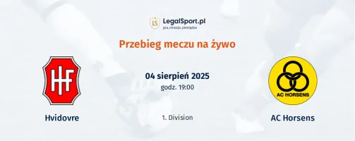 Przebieg Hvidovre - AC Horsens