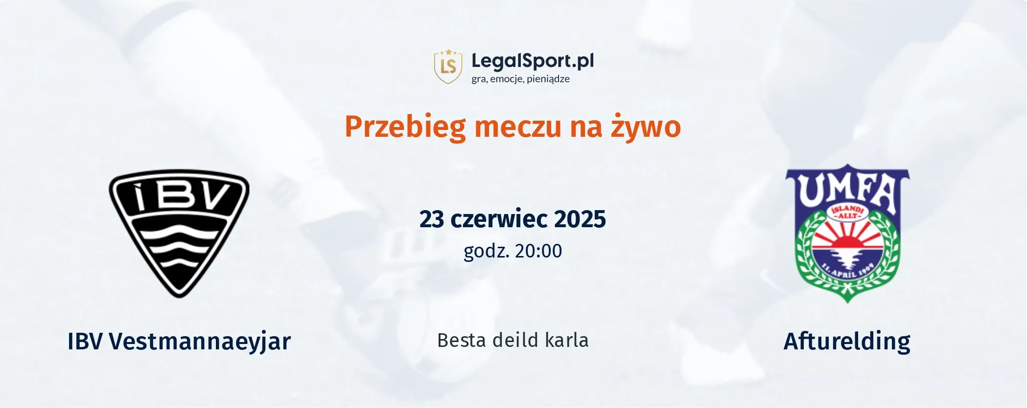 Przebieg IBV Vestmannaeyjar - Afturelding