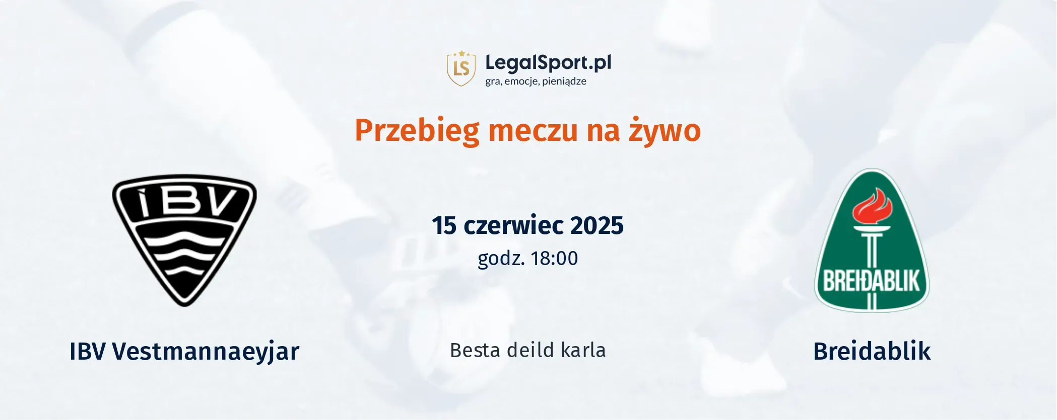 Przebieg IBV Vestmannaeyjar - Breidablik