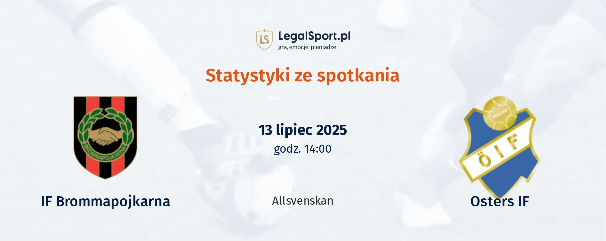 Statystyki IF Brommapojkarna - Osters IF