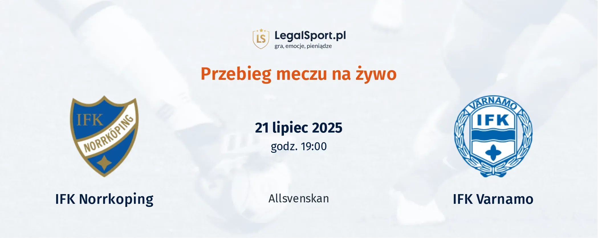 Przebieg IFK Norrkoping - IFK Varnamo