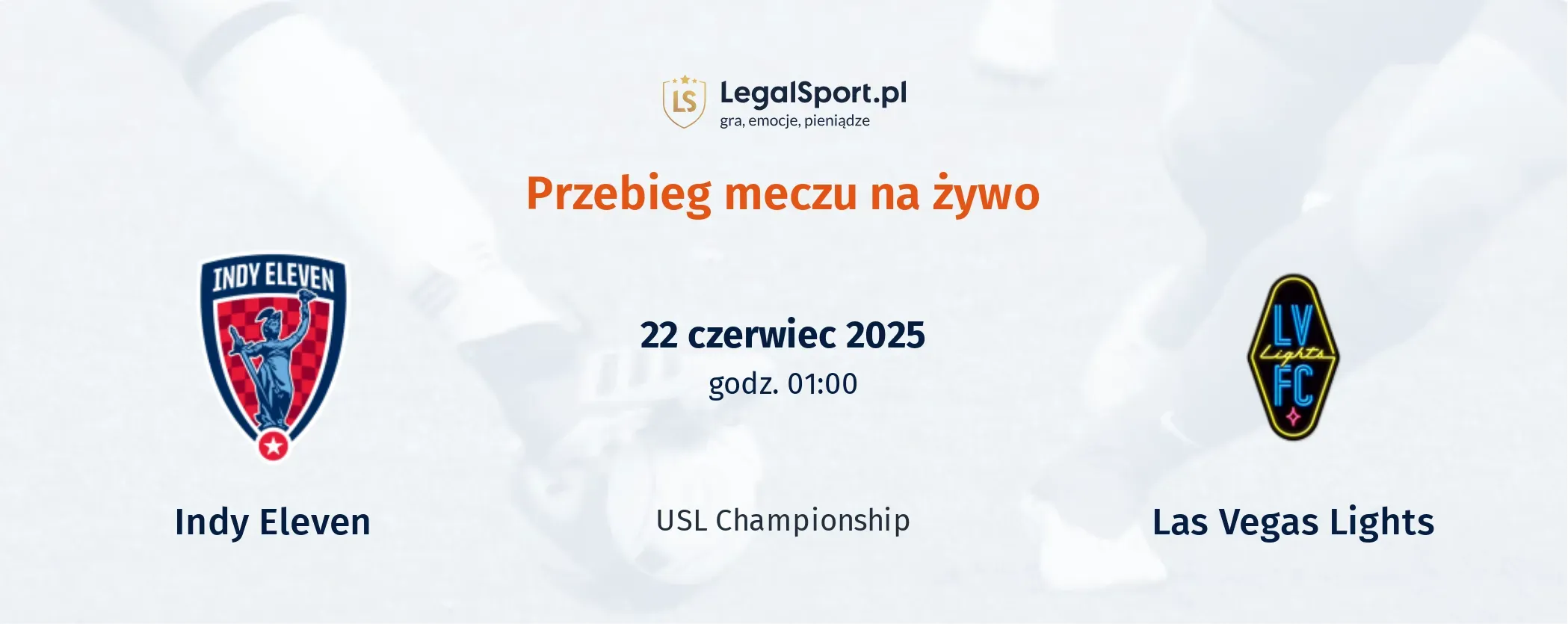 Przebieg Indy Eleven - Las Vegas Lights