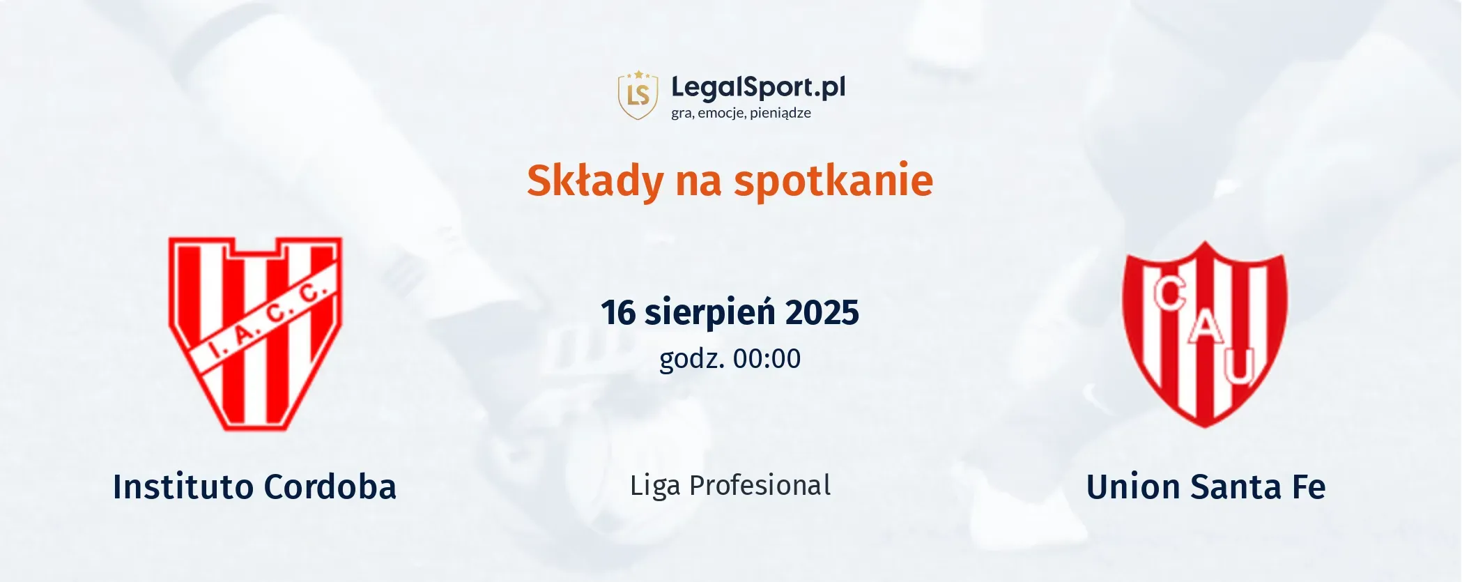 Składy Instituto Cordoba - Union Santa Fe