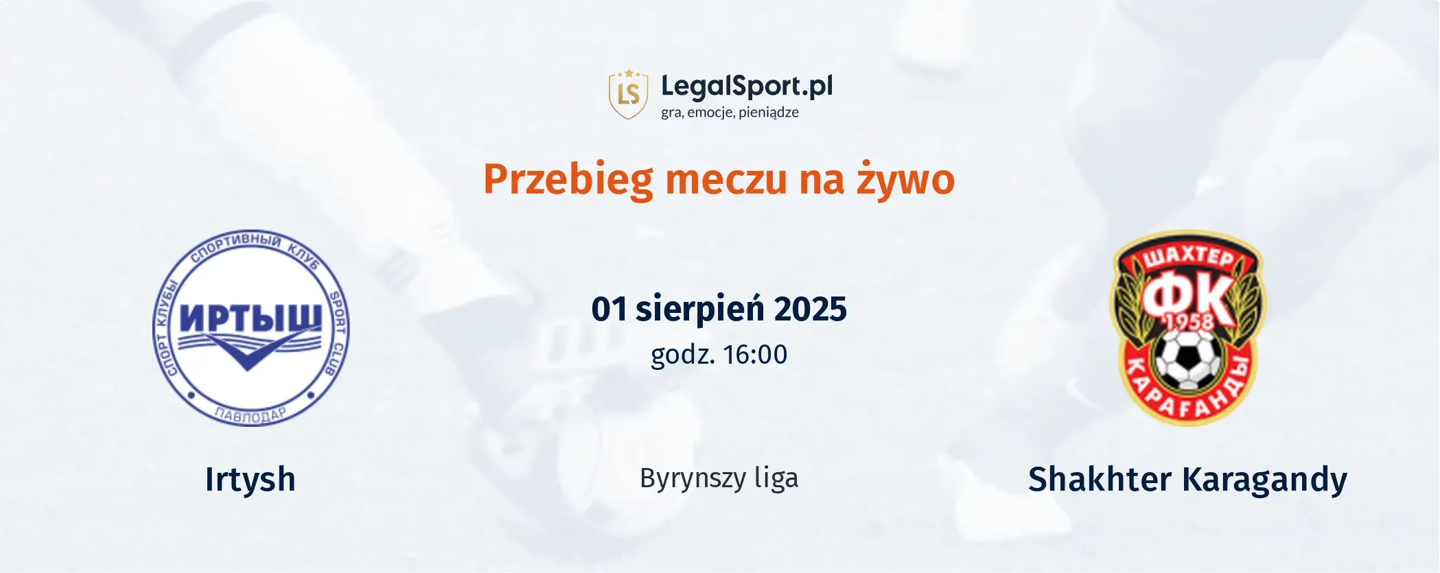 Przebieg Irtysh - Shakhter Karagandy