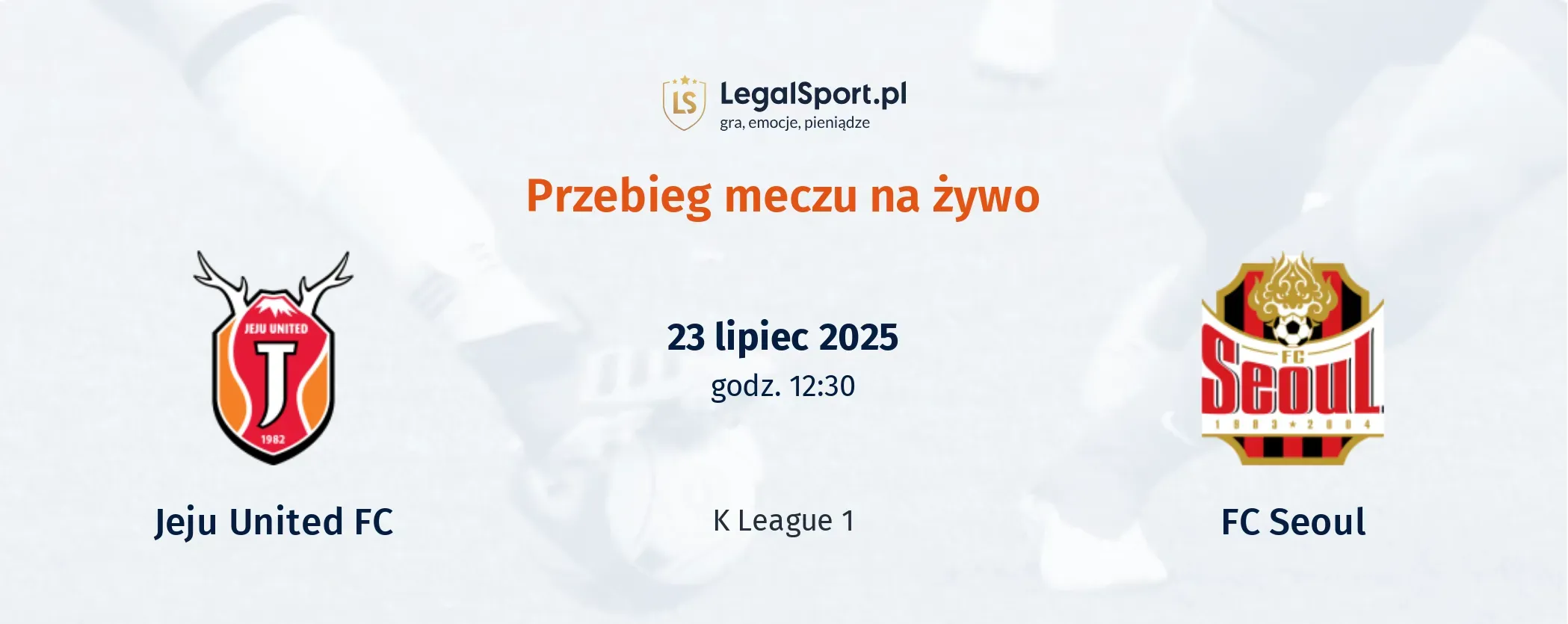 Przebieg Jeju United FC - FC Seoul