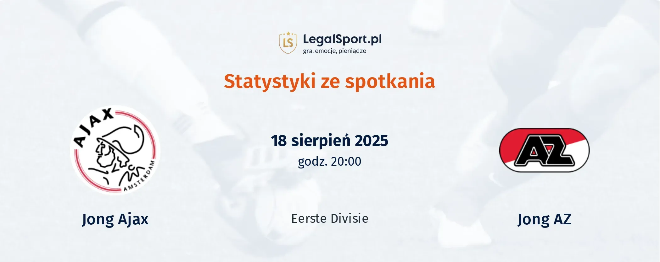 Statystyki Jong Ajax - Jong AZ