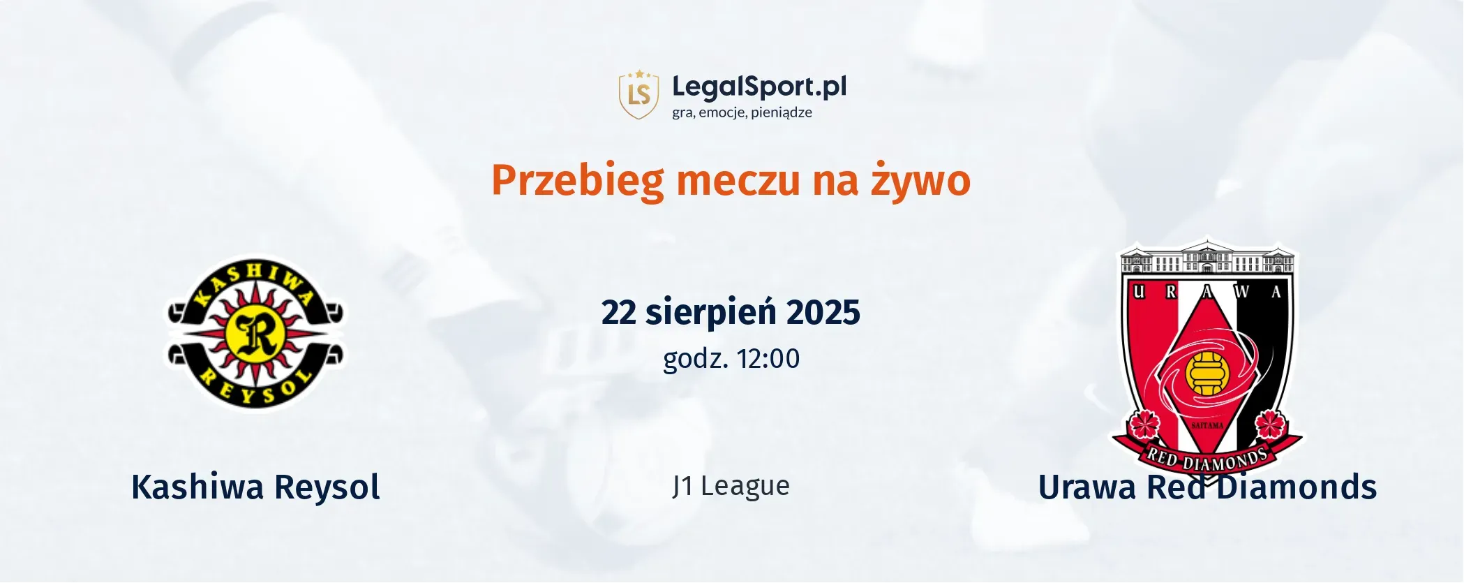 Przebieg Kashiwa Reysol - Urawa