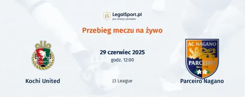 Statystyki Kochi United - Parceiro Nagano