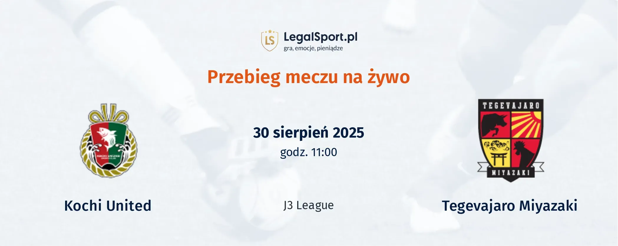 Przebieg Kochi United - Tegevajaro Miyazaki