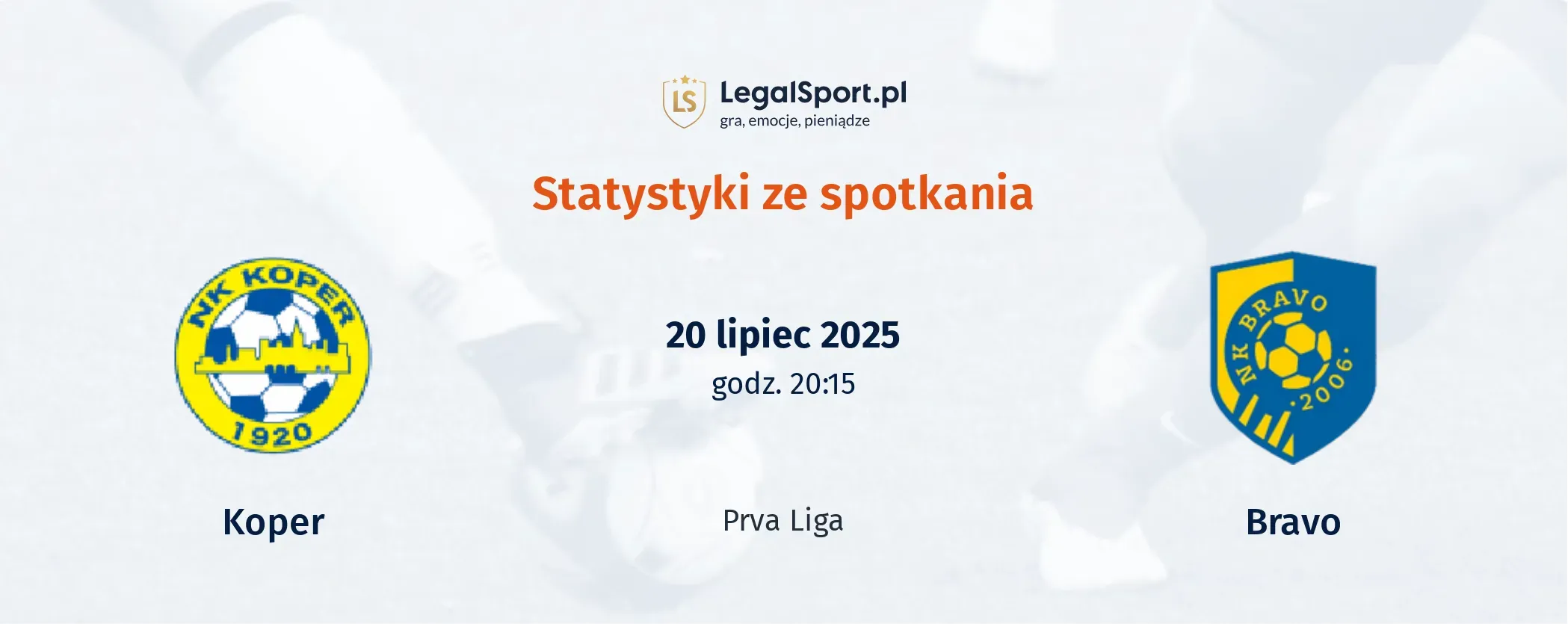 Statystyki Koper - Bravo
