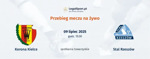 Przebieg Korona Kielce - Stal Rzeszów