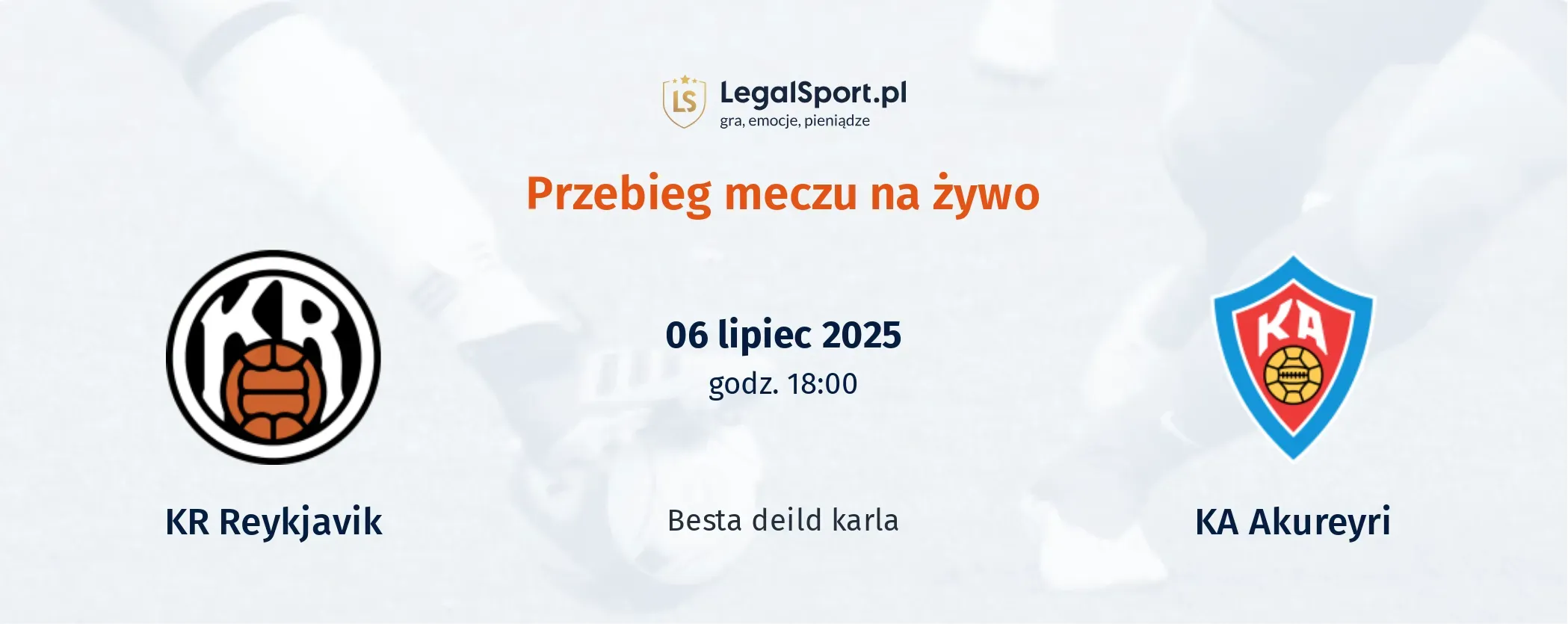 Przebieg KR Reykjavik - KA Akureyri