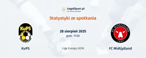 Statystyki KuPS - FC Midtjylland