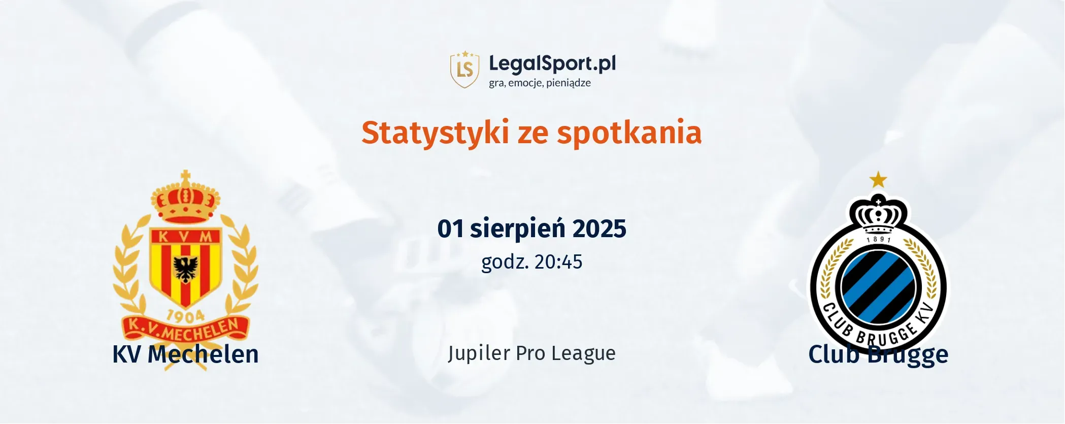 Statystyki KV Mechelen - Club Brugge