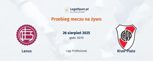 Przebieg Lanus - River Plate