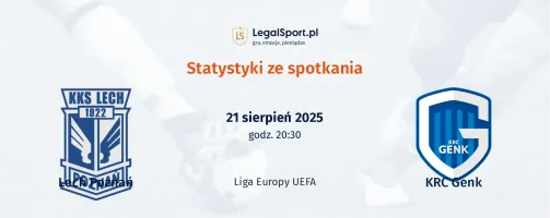 Statystyki Lech Poznań - Genk