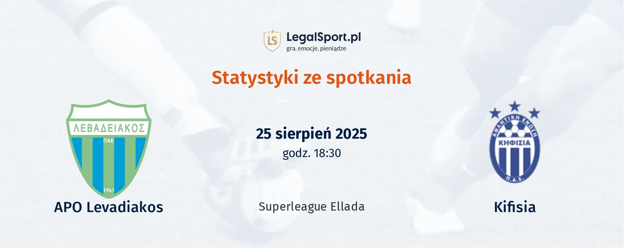 Statystyki Levadiakos - Kifisia