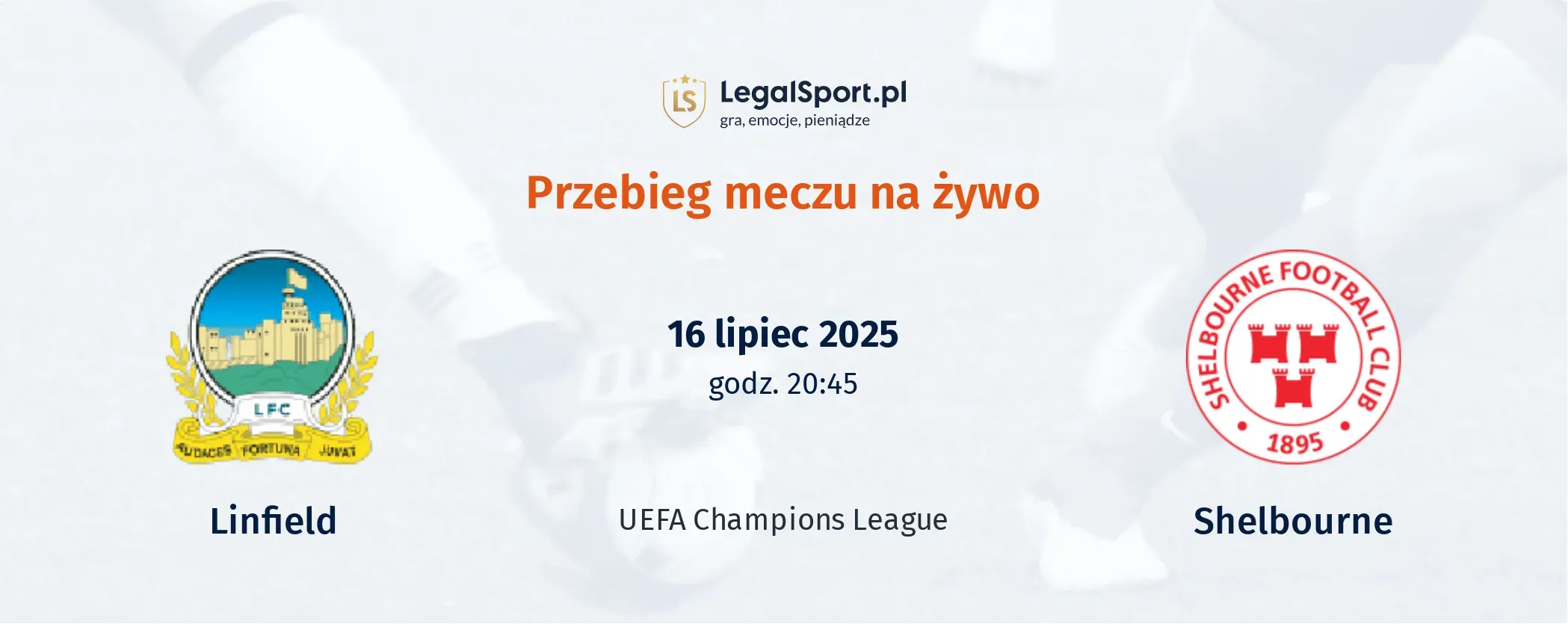 Przebieg Linfield - Shelbourne