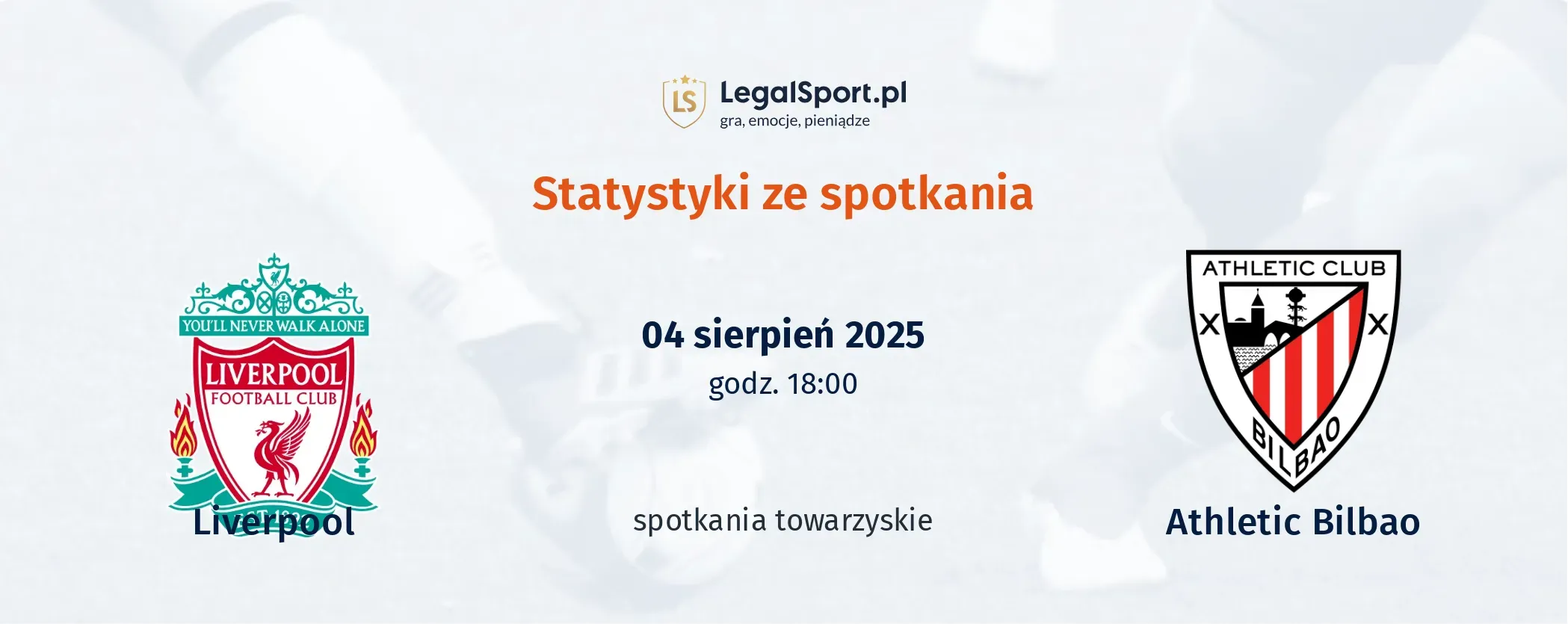 Statystyki Liverpool - Athletic Club
