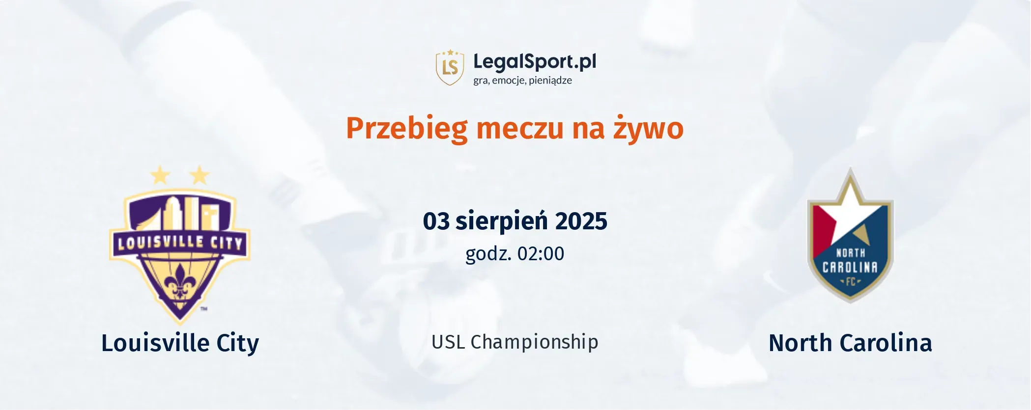 Przebieg Louisville City - North Carolina