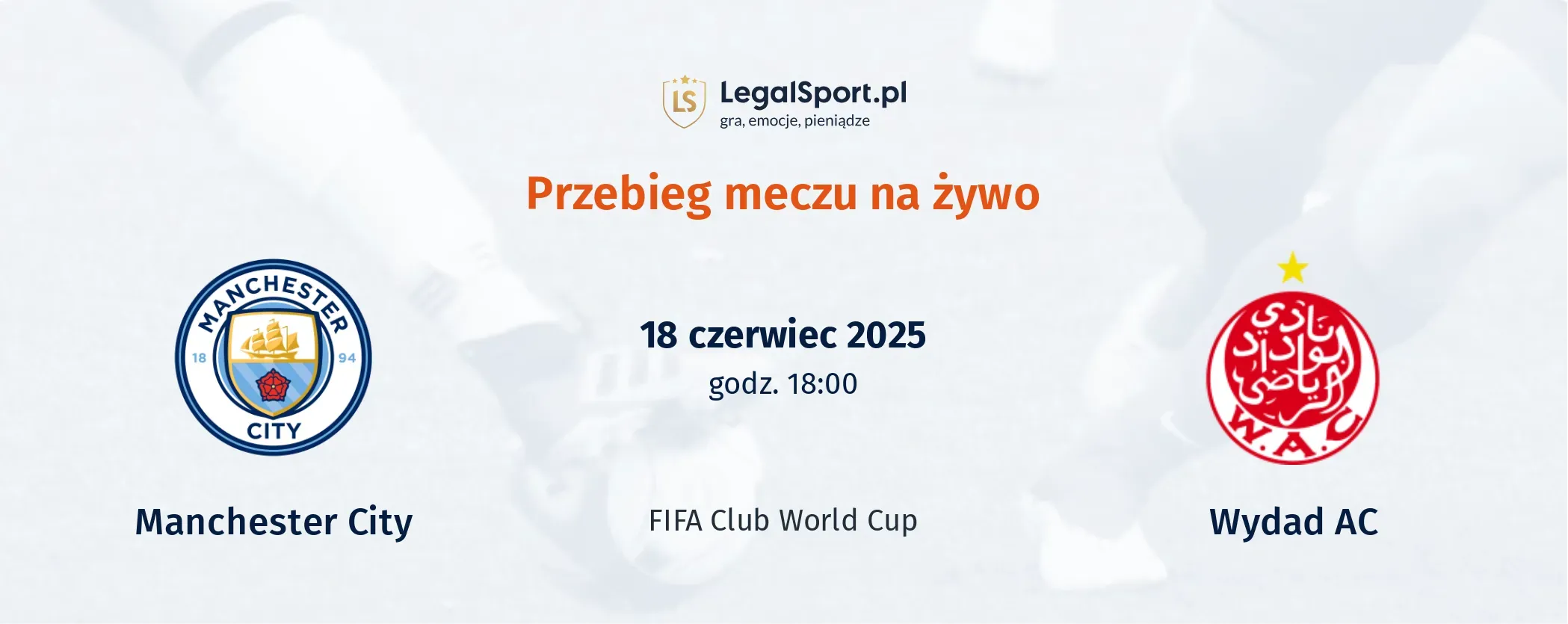 Statystyki Manchester City - Wydad AC