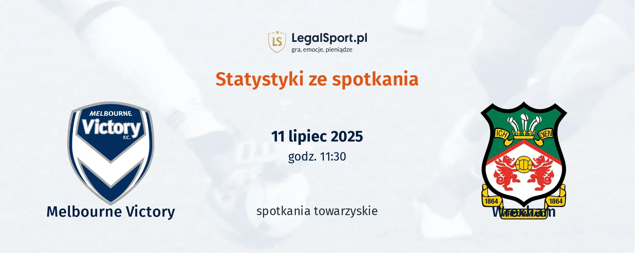 Statystyki Melbourne Victory - Wrexham