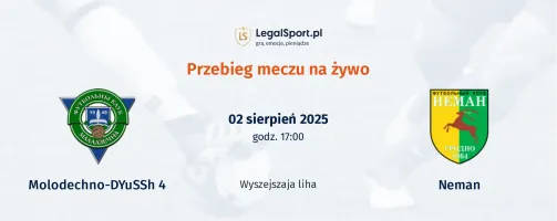 Przebieg Molodechno-DYuSSh 4 - Neman