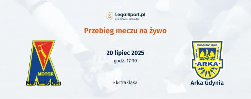 Przebieg Motor Lublin - Arka Gdynia
