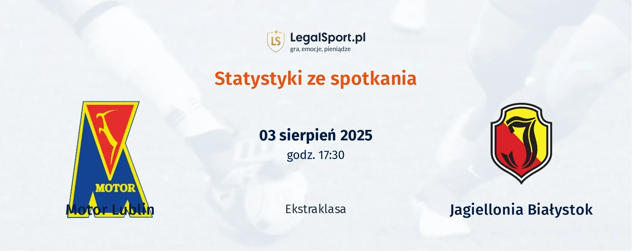Statystyki Motor Lublin - Jagiellonia Białystok
