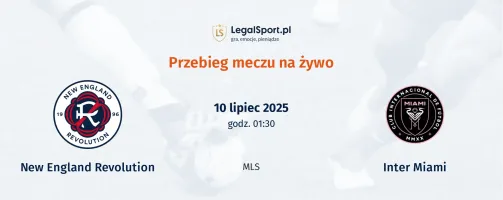 Przebieg New England Revolution - Inter Miami