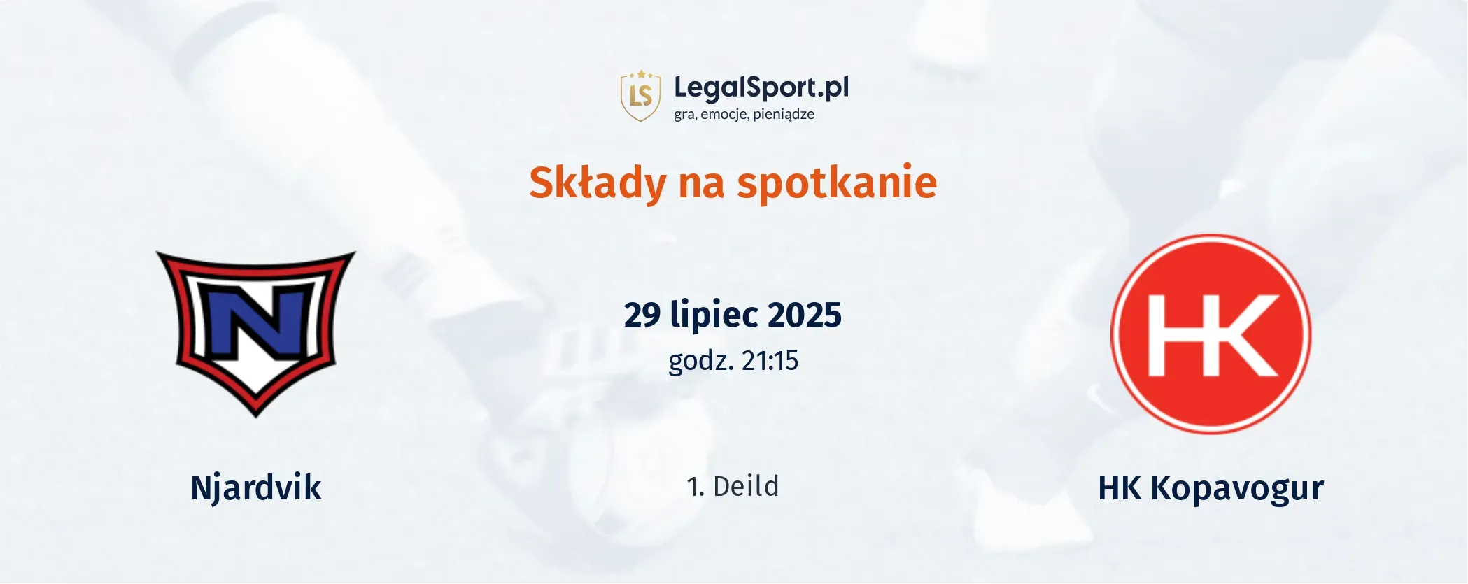 Składy Njardvik - HK Kopavogur