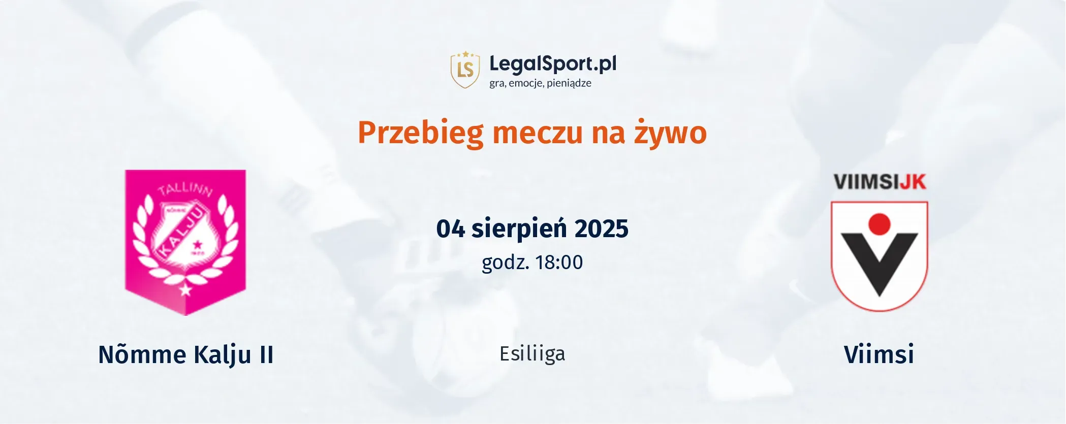 Przebieg Nõmme Kalju II - Viimsi