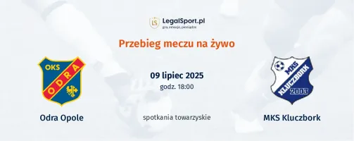 Przebieg Odra Opole - MKS Kluczbork