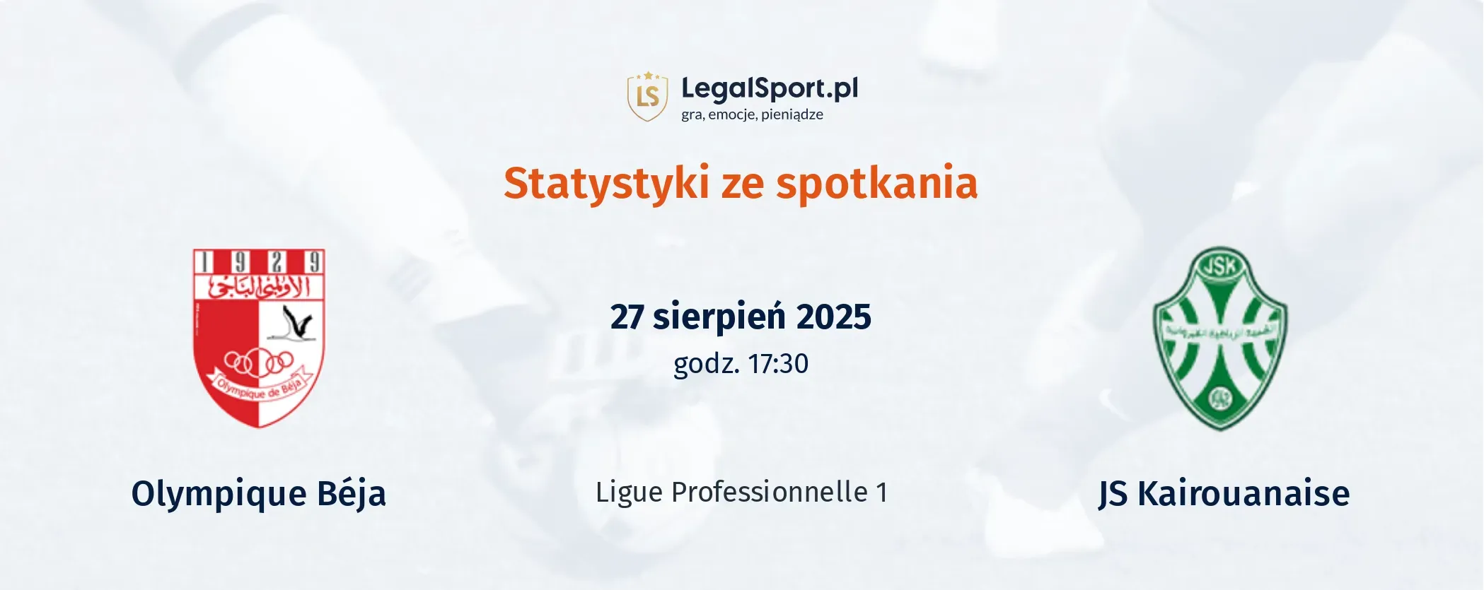 Statystyki Olympique Béja - JS Kairouanaise