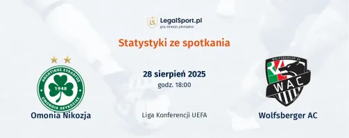 Statystyki Omonia Nicosia - Wolfsberger AC