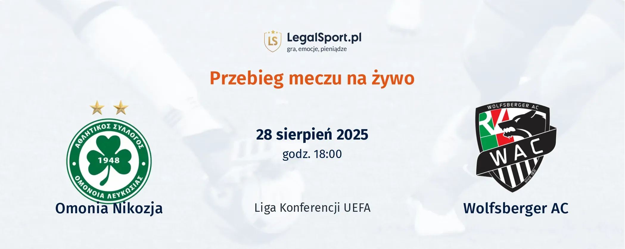 Przebieg Omonia Nicosia - Wolfsberger AC