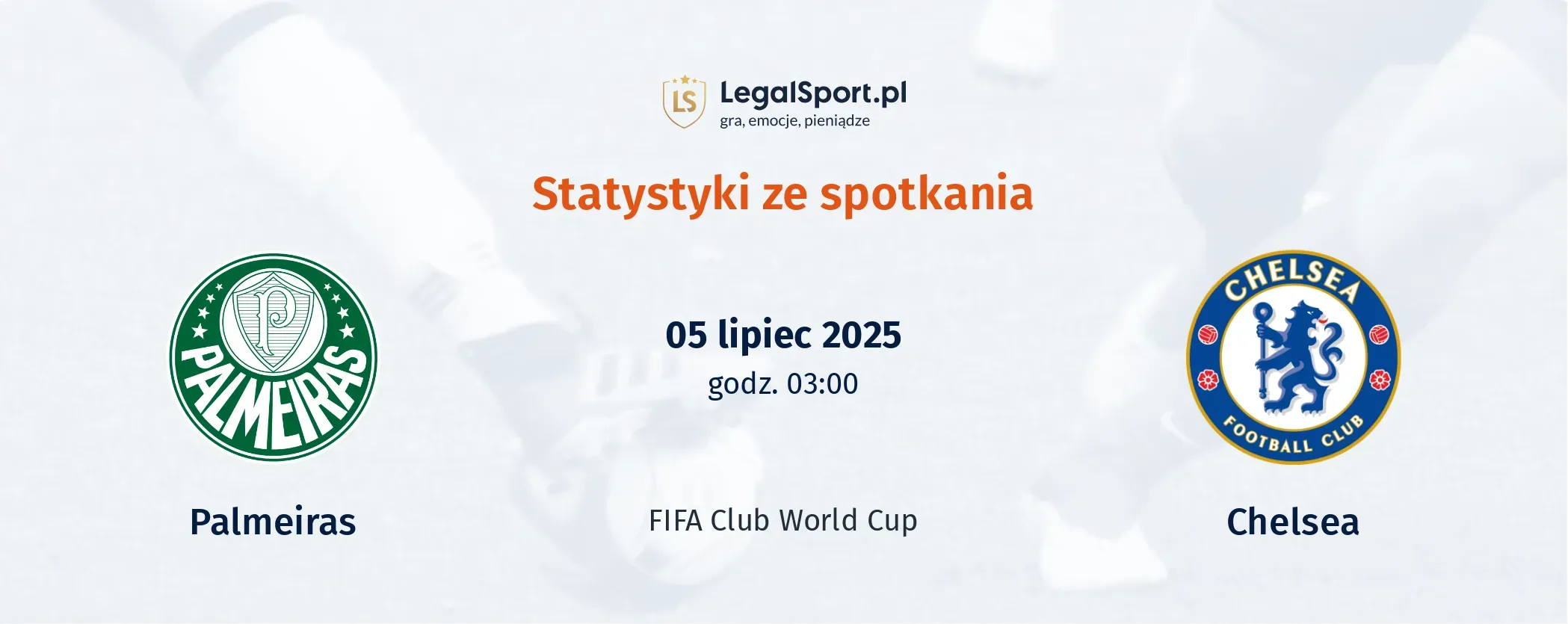 Statystyki Palmeiras - Chelsea
