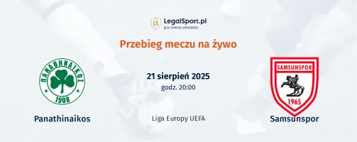 Przebieg Panathinaikos - Samsunspor