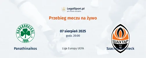 Przebieg Panathinaikos - Szachtar Donieck