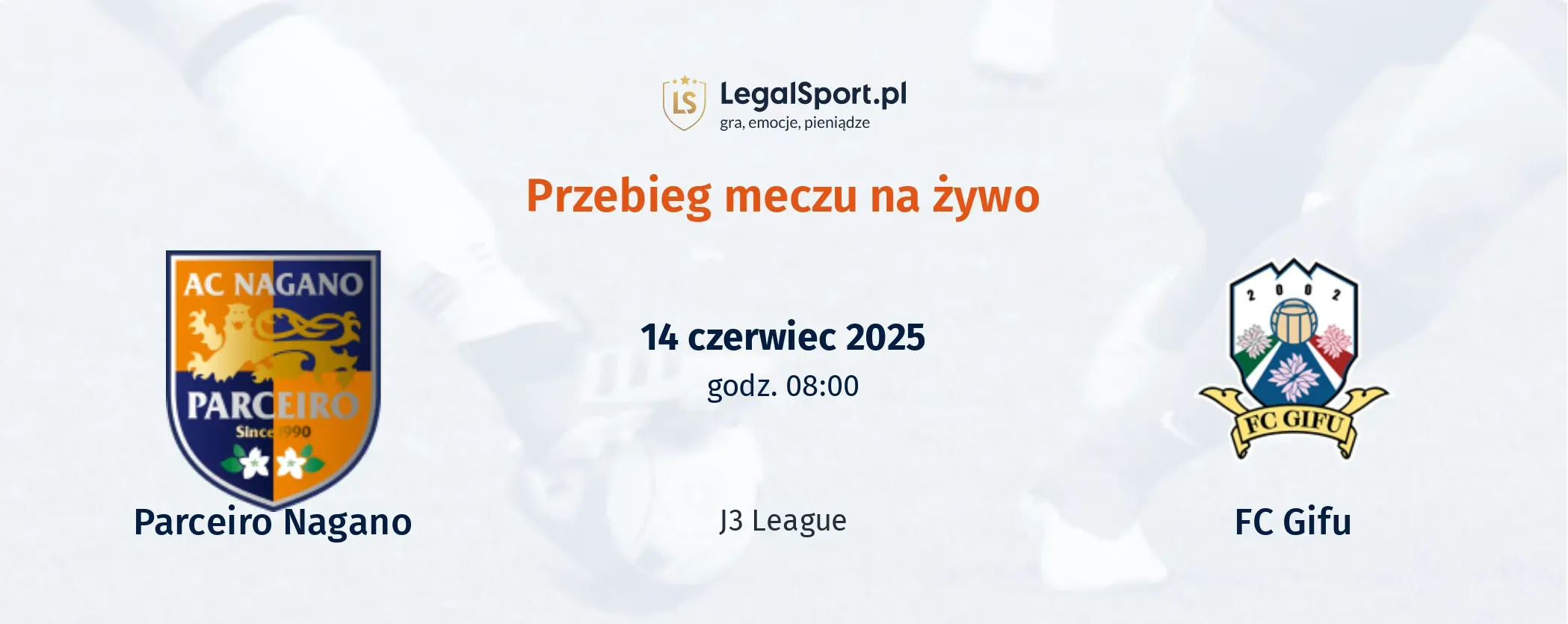 Przebieg Parceiro Nagano - FC Gifu
